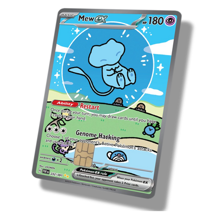 Pokemon Bubble Mew EX 232/091