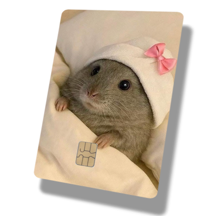 Cute Bow Hamster