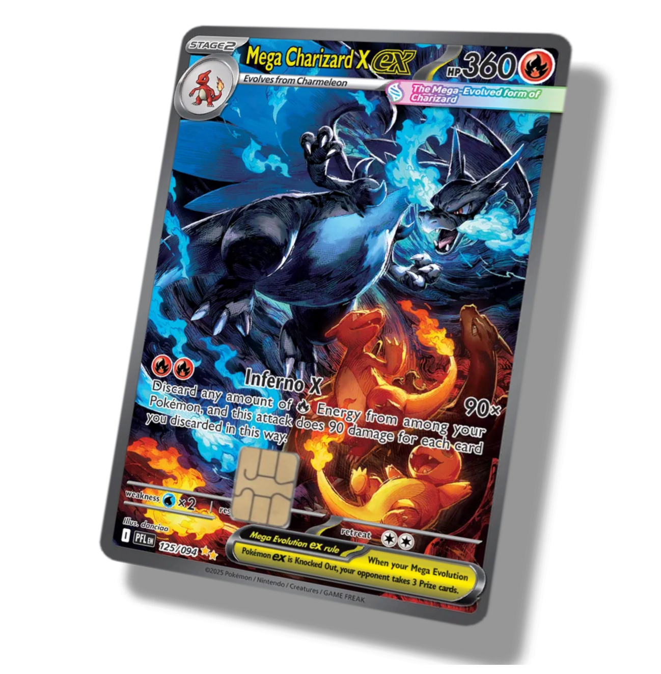 Pokemon Mega Charizard X EX 125/094