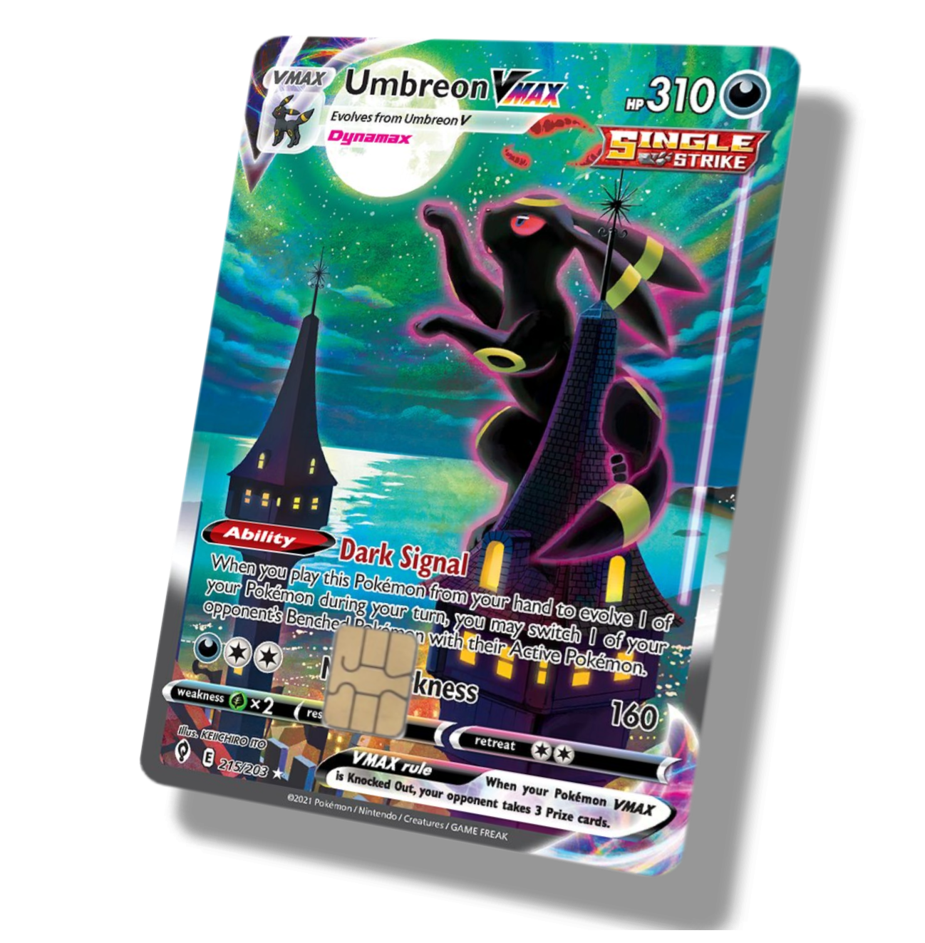 Pokemon Umbreon VMAX 215/203