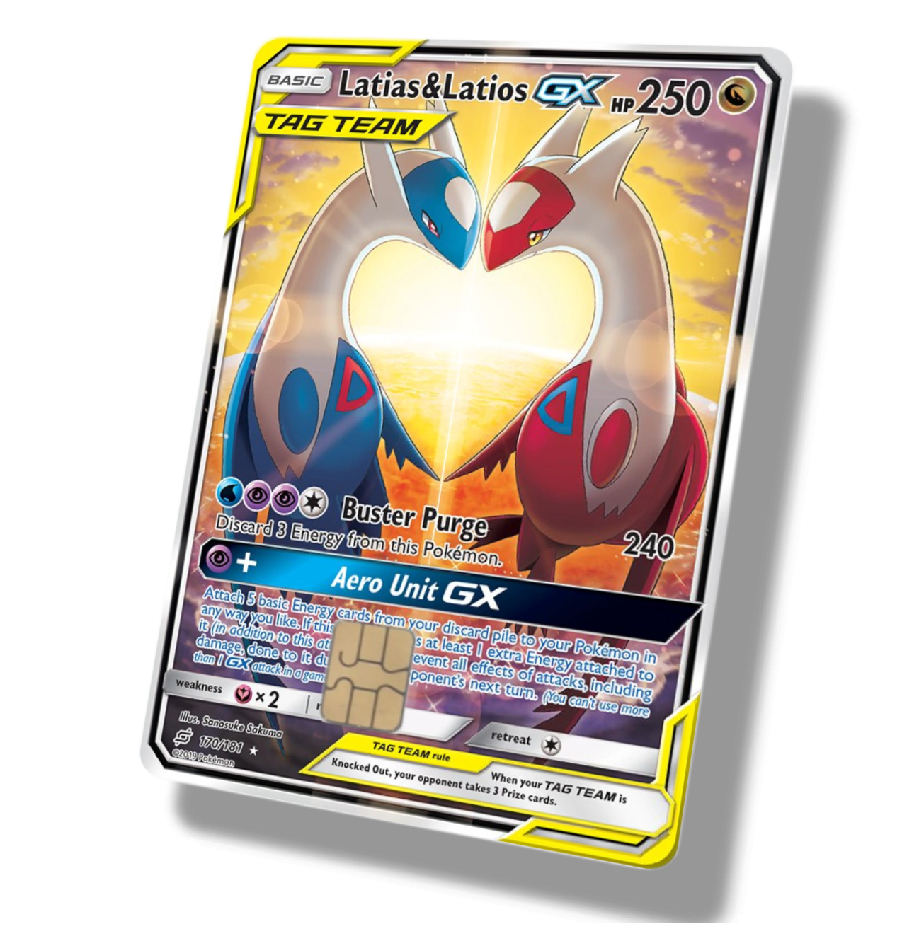 Pokemon Latios & Latias Tag Team GX 170/181