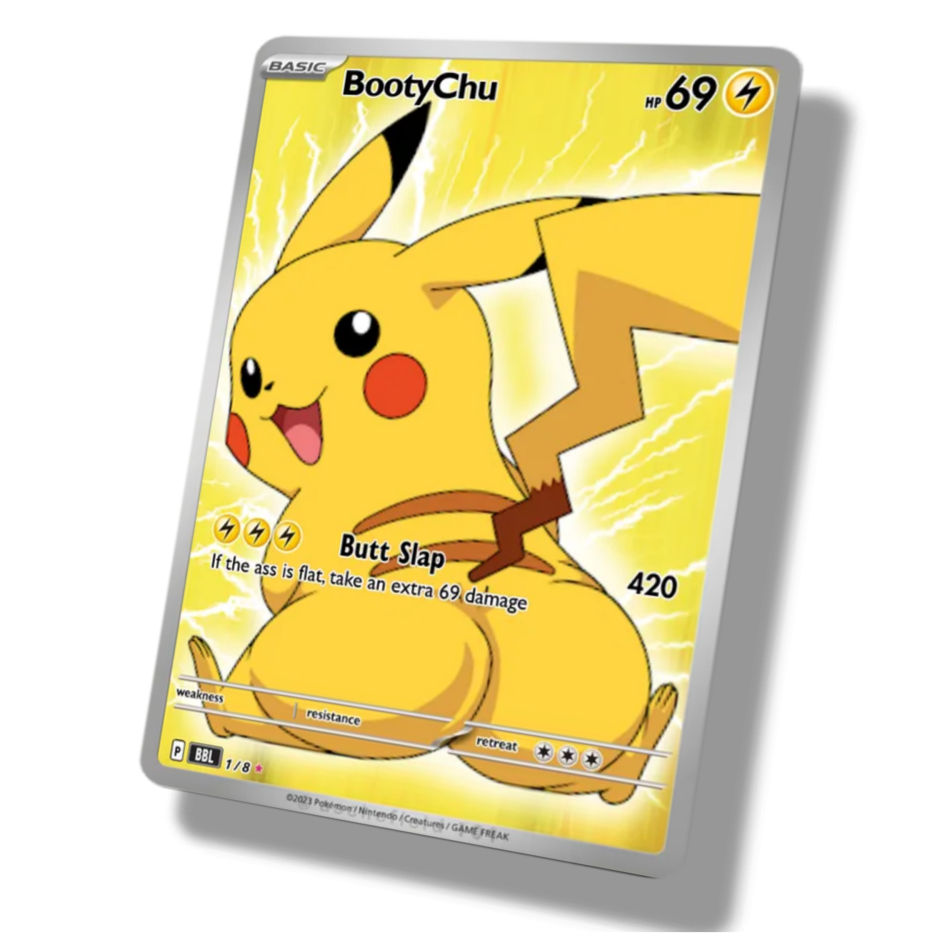 Pokemon Pikachu Bootychu