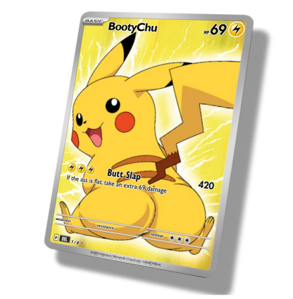 Pokemon Pikachu Bootychu