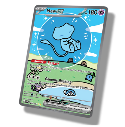Pokemon Bubble Mew EX 232/091