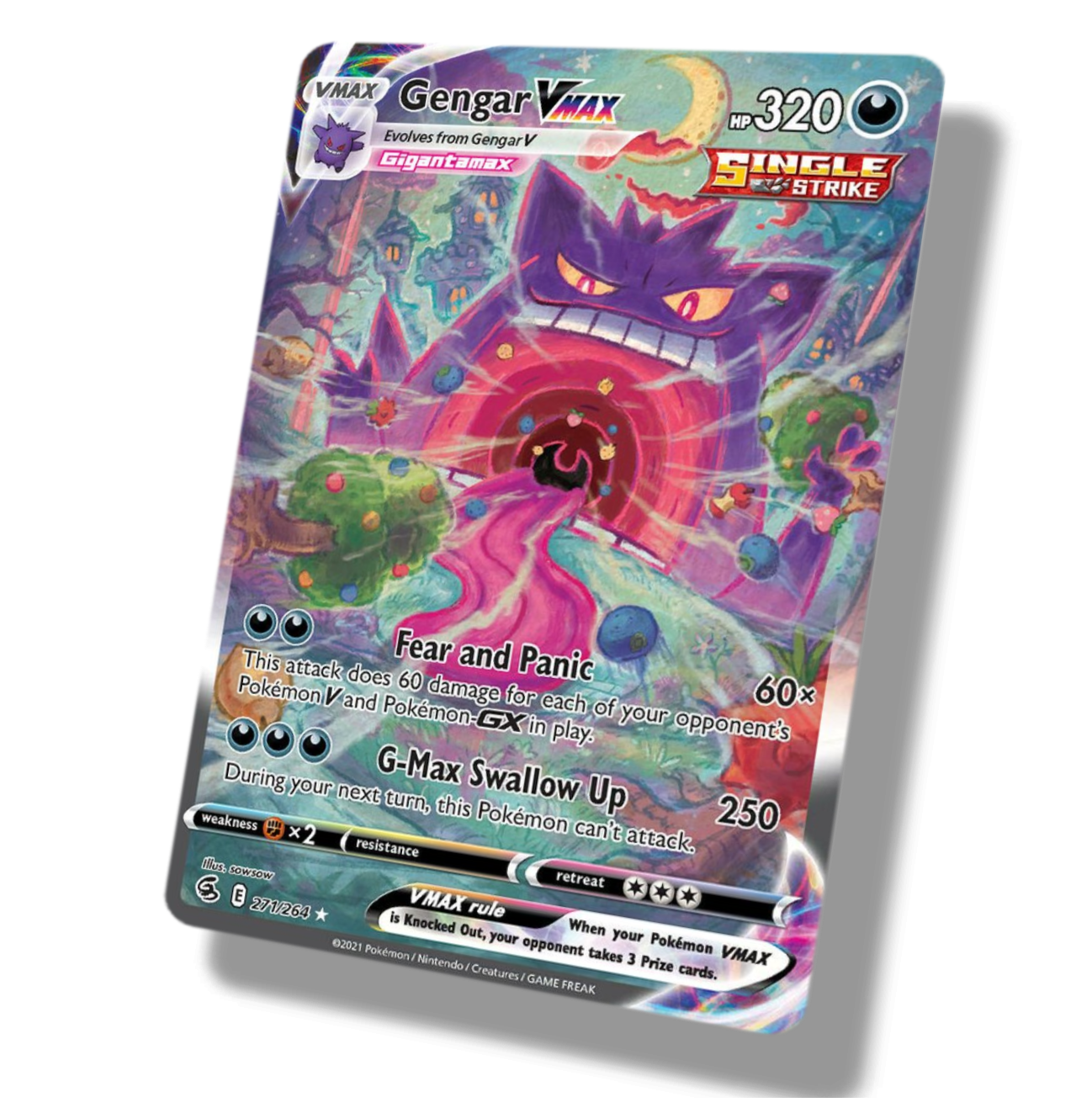 Pokemon Gengar VMAX 271/264