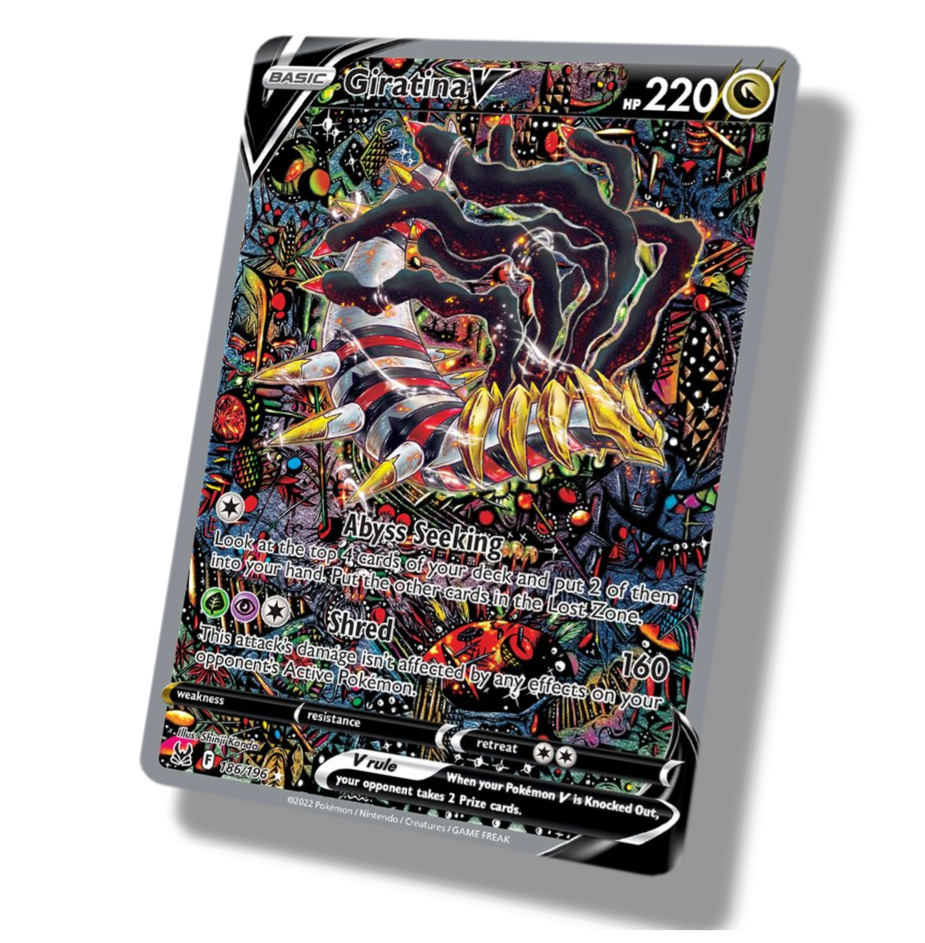 Pokemon Giratina V 186/196