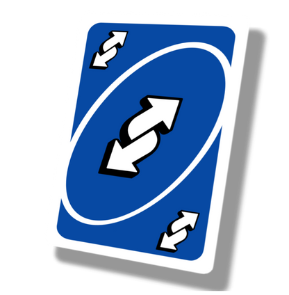 Uno Blue Reverse