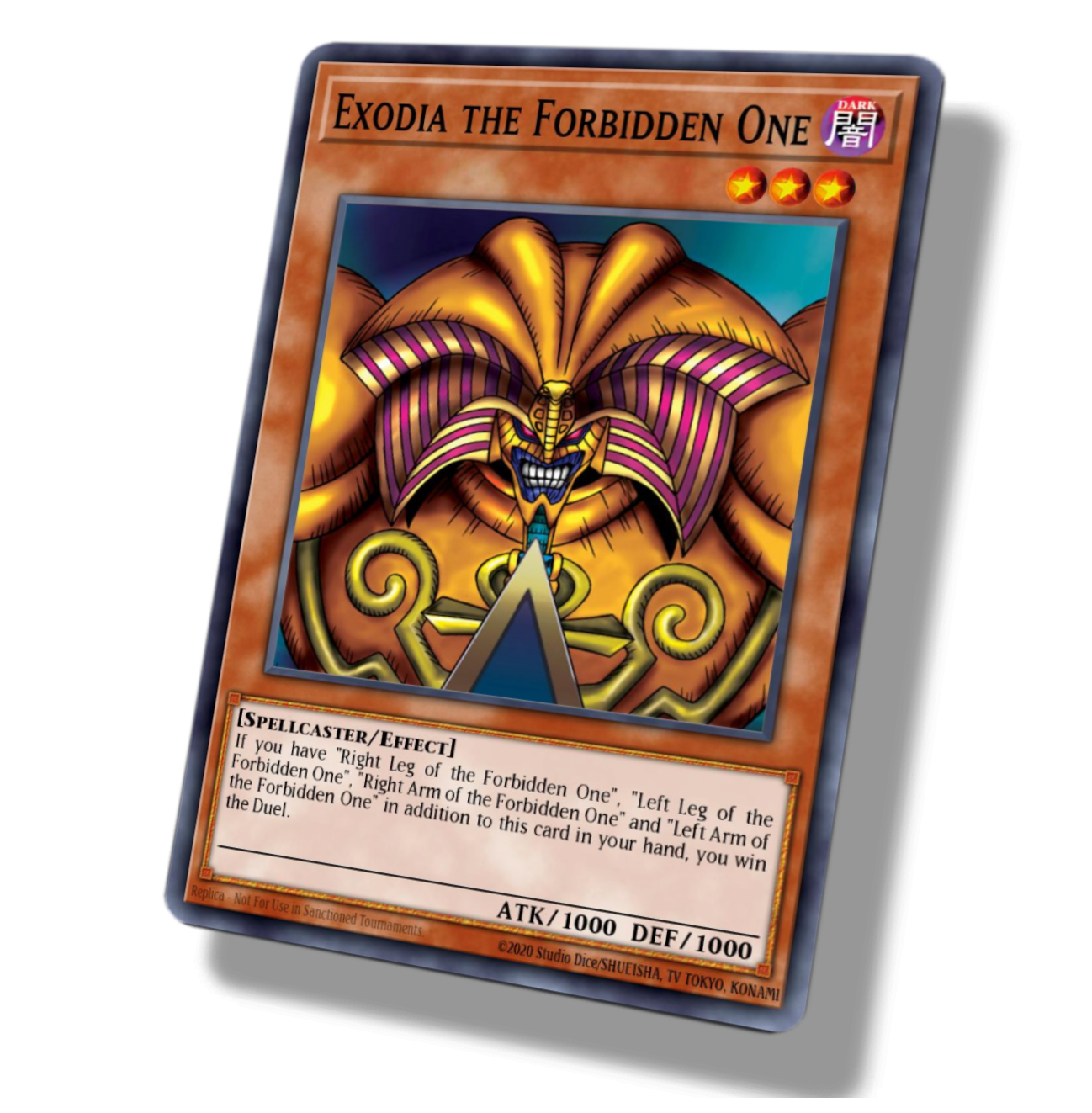 YuGiOh Exodia The Forbidden One