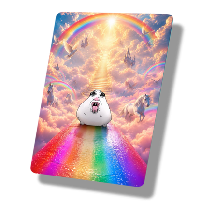 Rainbow Unicorn Hamster Meme