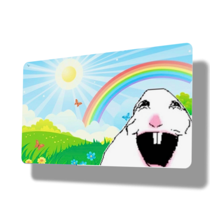 Sunny Rainbow Hamster Meme